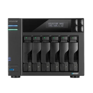 Asustor Lockerstor 6 Gen2 6-Bay NAS Celeron N5105 Quad-Core CPU 8GB RAM - AS6706T V2