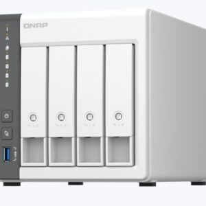 QNAP TS-433-4G Tower 4 Bay NAS, ARM 4 Core, 4GB RAM