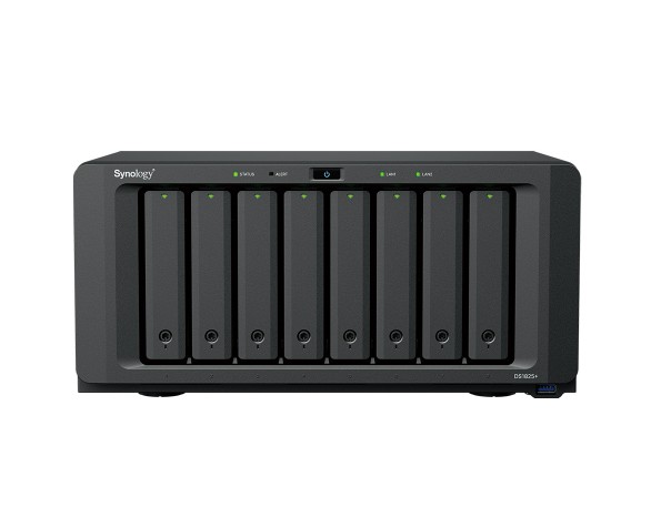 Synology DiskStation DS1825+ 8-Bay Diskless NAS Ryzen V1500B CPU 8GB RAM