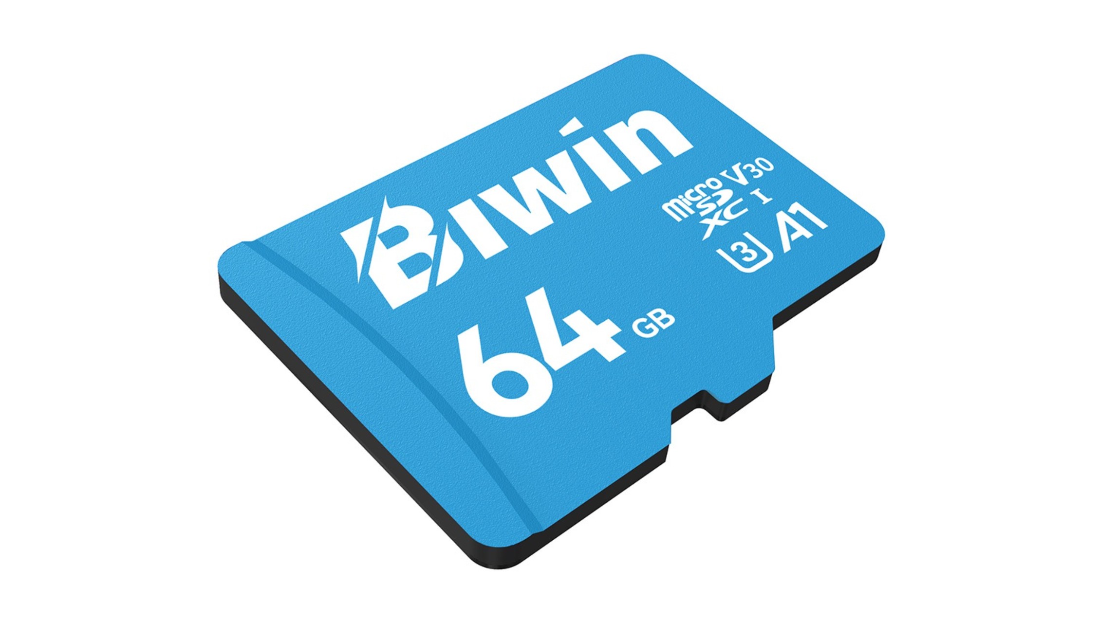 Biwin MS100 64GB C10 U3 V30 A1 UHS-I microSD Card-BMMS100064G-RGX