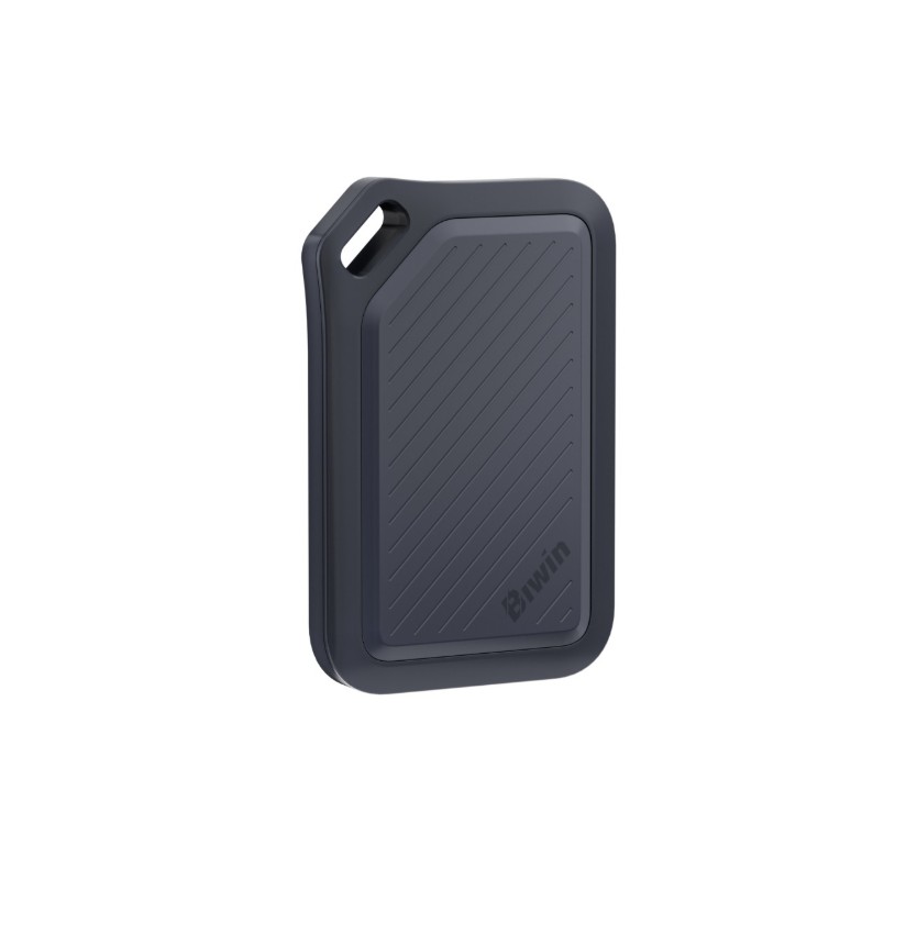 Biwin PR2000 4TB Amber USB-C Portable SSD - Black-BAPR20004TB-RGH