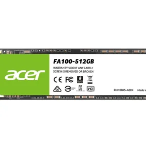 ACER FA100-512GB M.2 NVMe PCIe Gen 3x4-BL.9BWWA.119