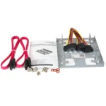 StarTech.com Dual 2.5 Inch To 3.5 Inch SATA HDD Mounting Bracket TAA - BRACKET25X2 - Image 6