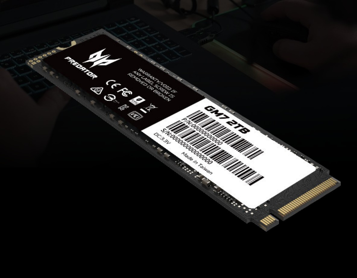 BWPR-GM7-2TB.jpg Predator GM7-2TB M.2 NVMe PCIe Gen 4x4 2TB-BL.9BWWR.119 - Image 1