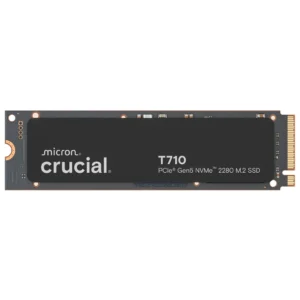 Crucial T710 1TB CT1000T710SSD5 PCIe Gen5 NVMe 2280 SSD With Heatsink
