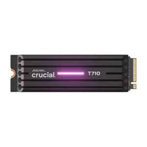Crucial T710 1TB CT1000T710SSD5 PCIe Gen5 NVMe 2280 SSD With Heatsink