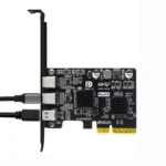 Simplecom EC365 PCIe x4 to 2-Port USB 3.2 Gen II Type-C with Mini DisplayPort Input for USB-C DP Alt Mode Expansion Card