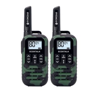 EcoXgear UHF CB 2 Pack Handheld Radio (Camouflage)-EXG50-2PKC