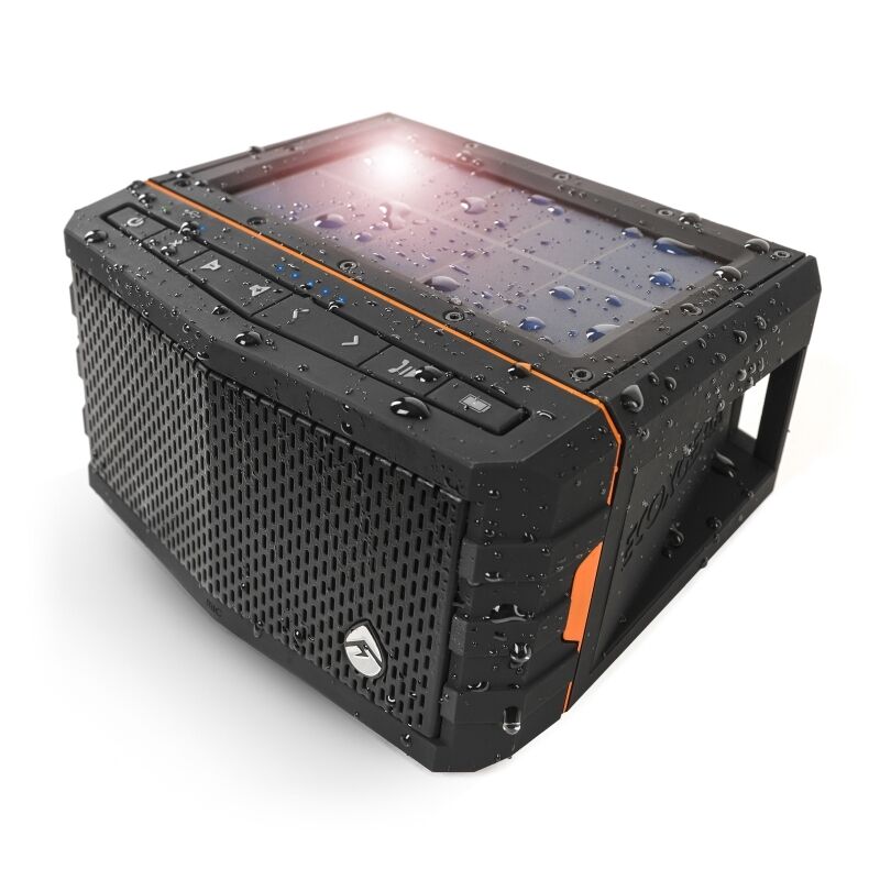 EcoXgear Sol Jam Solar Charging Waterproof Portable Speaker - GDI-EXSJ401AU