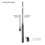 Ecoxgear 5 Watt Super Compact UHF CB Handheld Radio(Value Pack)EXG1000-VPK