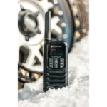 EcoXgear 2Watt Waterproof UHF Handheld Radio 2 Pk Black-EXG200-2PK