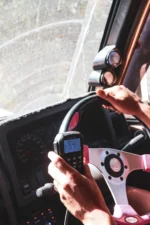 ECOXGEAR EXG3000 5W Compact Fixed Mount UHF Radio with Multi-Colour LCD Display (4X4 Pack)