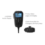 ECOXGEAR EXG3000 5W Compact Fixed Mount UHF Radio with Multi-Colour LCD Display (4X4 Pack)