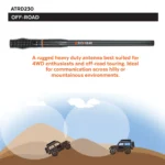 ECOXGEAR EXG3000 5W Compact Fixed Mount UHF Radio with Multi-Colour LCD Display (4X4 Pack)