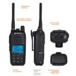 EcoXGear EXG500 IP67 Waterproof UHF CB Radio