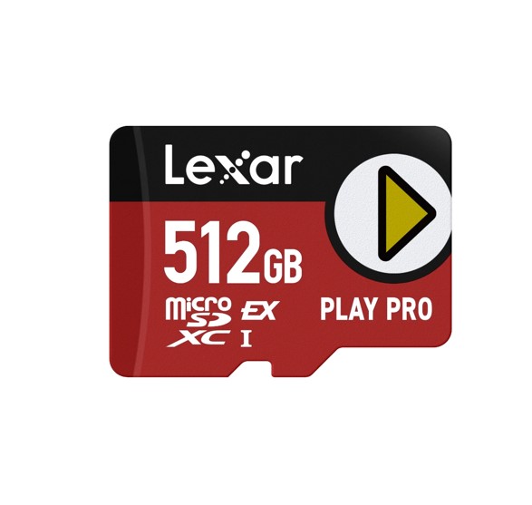 Lexar PLAY PRO microSDXC Express Card 512GB-LMSXPS0512G-BNNNG