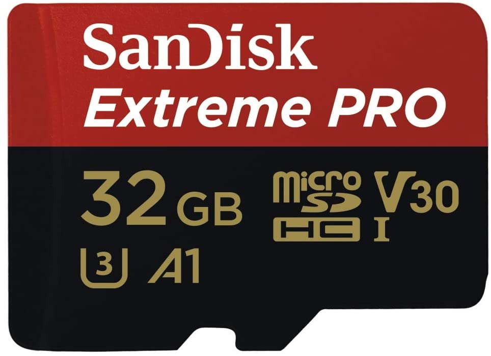 Sandisk Extreme Pro 4K 32GB 100MB/s Micro SDHC Card-SDSQXCG-032G-GN6MA