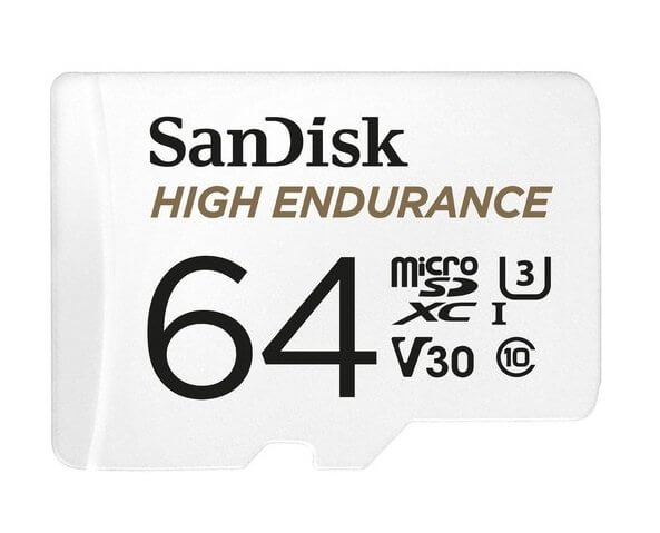 SanDisk 64GB High Endurance MicroSD Card-SDSQQNR-064G-GN6IA