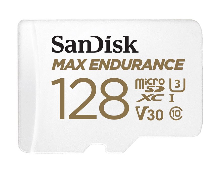 SanDisk Max Endurance MicroSD Card 128G Adaptor-SDSQQVR-128G-GN6IA