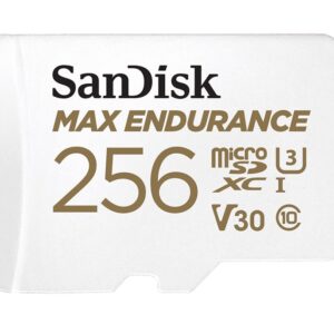 SanDisk Max Endurance MicroSD Card 256G Adaptor-SDSQQVR-256G-GN6IA