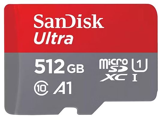 SanDisk 512GB Ultra Micro SDXC Memory Card SDSQUAC-512G-GN6MN