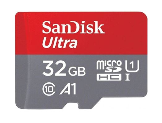 SanDisk 32GB Ultra C10 120MB/s MicroSDHC Card-SDSQUA4-032G-GN6MN