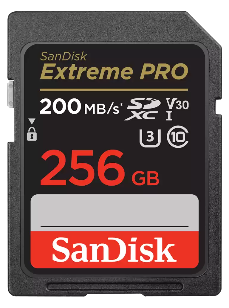 SanDisk 256GB Extreme PRO SD UHS-I Memory Card-SDSDXXD-256G-GN4IN