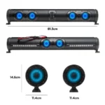 ECOXGEAR 500W Portable Waterproof Bluetooth Radio Speaker -GDI-EXSEDS3201AU
