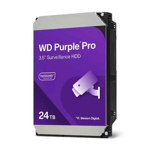 Western Digital 24TB Purple Pro 3.5in SATA III Surveillance Hard Drive-WD240PURP