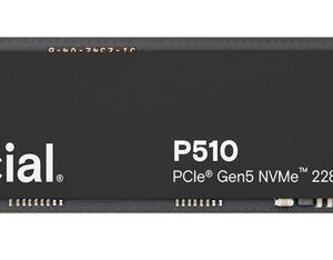 Crucial P510 1TB Gen5 2280 NVMe M.2 SSD -CT1000P510SSD8-P
