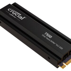 Crucial T500 2TB CT2000T500SSD5 PCIe 4.0 M.2 2280 NVMe SSD with Heatsink