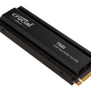 Crucial T500 4TB CT4000T500SSD5 PCIe Gen4 NVMe M.2 SSD with Heatsink