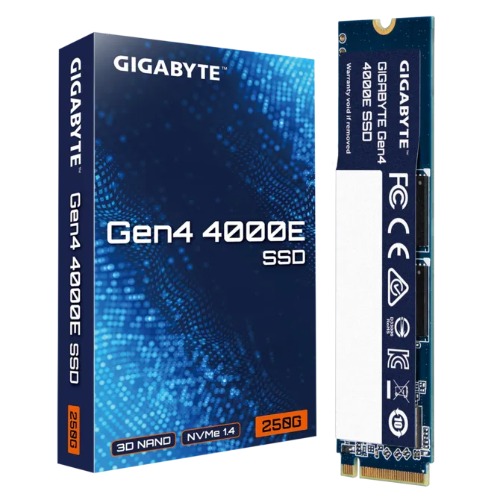 GIGABYTE Gen4 4000E 250GB NVMe PCIe 4.0 x4 M.2 2280 SSD-G440E250G M.2 250GB