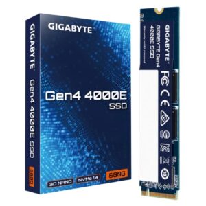 GIGABYTE Gen4 4000E 500GB NVMe PCIe 4.0 x4 M.2 2280 SSD-G440E500G