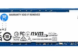 Kingston 500GB NV3 PCle 4.0x4 NVMe M.2 2280 SSD-SNV3S/500G