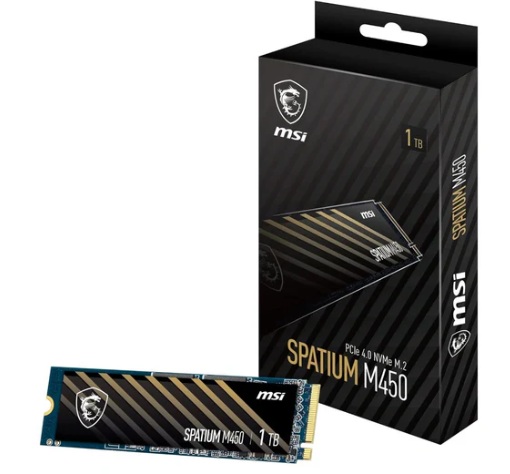 MSI SPATIUM M480 PRO PCIe 4.0 NVMe M.2 1TB SSD