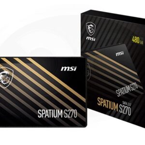 MSI Spatium S270 480GB 2.5" SATA III SSD-SPATIUM S270 SATA 2.5 480GB
