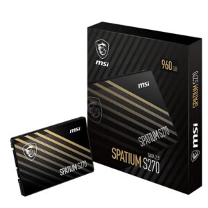 MSI SPATIUM S270 SATA 2.5' 960GB PHISON S11 3D NAND SATA III 6Gbps