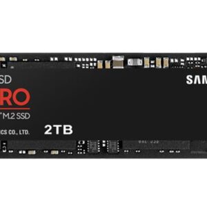 Samsung 990 Pro 2TB PCIe Gen4 NVMe M.2 SSD-MZ-V9P2T0BW