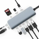 Hyper Viper HD392 USB-C Docking Station 4K Silver
