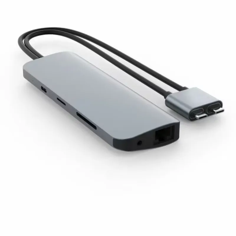 Hyper Viper HD392 USB-C Docking Station 4K Silver