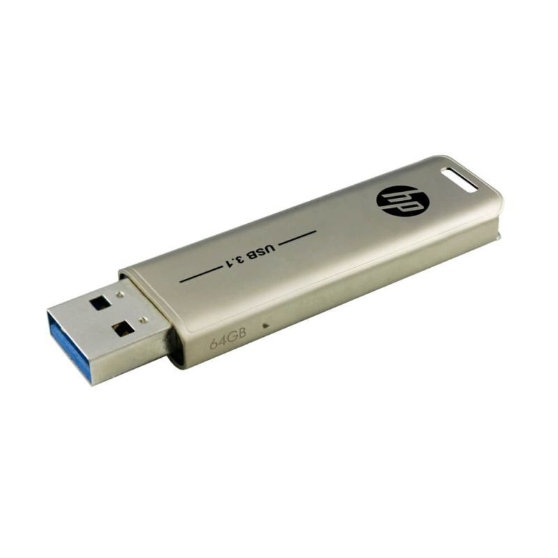 HP X796W USB 3.1 Flash Drive Metallic 64GB-HPFD796L-64