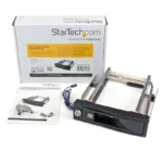 StarTech.com 5.25 Inch Trayless Hot Swap Mobile Rack 3.5 Inch HDD - HSB100SATBK - Image 6