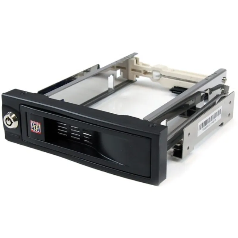 HSB100SATBK StarTech.com 5.25 Inch Trayless Hot Swap Mobile Rack 3.5 Inch HDD - HSB100SATBK