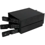 StarTech 5.25 inch SAS SATA Drive Enclosure HSB3SATSASBA - Image 2