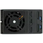 StarTech 5.25 inch SAS SATA Drive Enclosure HSB3SATSASBA - Image 4