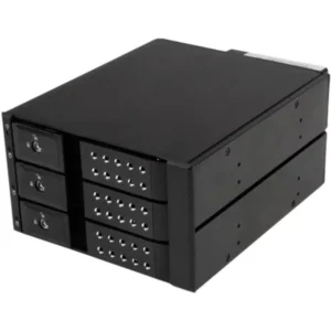 StarTech 5.25 inch SAS SATA Drive Enclosure HSB3SATSASBA