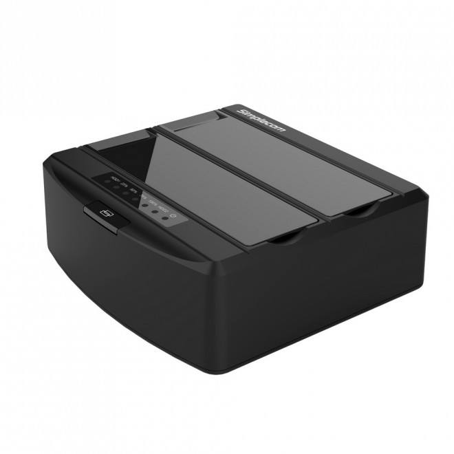 Simplecom 2.5/3.5in Dual Bay USB3.0 HDD Dock-SD312-BLACK