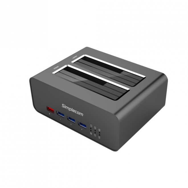 Simplecom USB 3.0 to Dual SATA Aluminium Docking Station-SD352