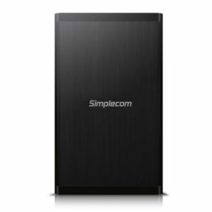 Simplecom 3.5 SATA to USB3.0 Hard Drive Aluminium Enclosure - Black-SE328